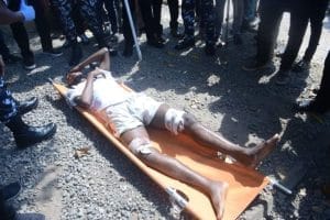 Police parades Phillip Okoye