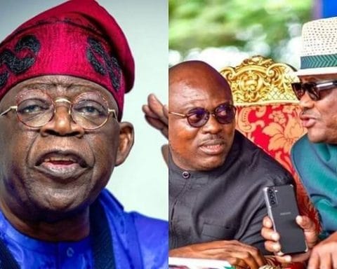 Tinubu, Fubara and Wike