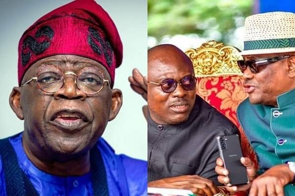 Tinubu, Fubara and Wike
