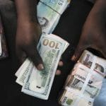 Naira depreciating at a fast rate.