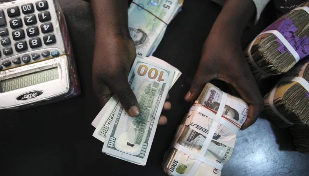 Naira depreciating at a fast rate.